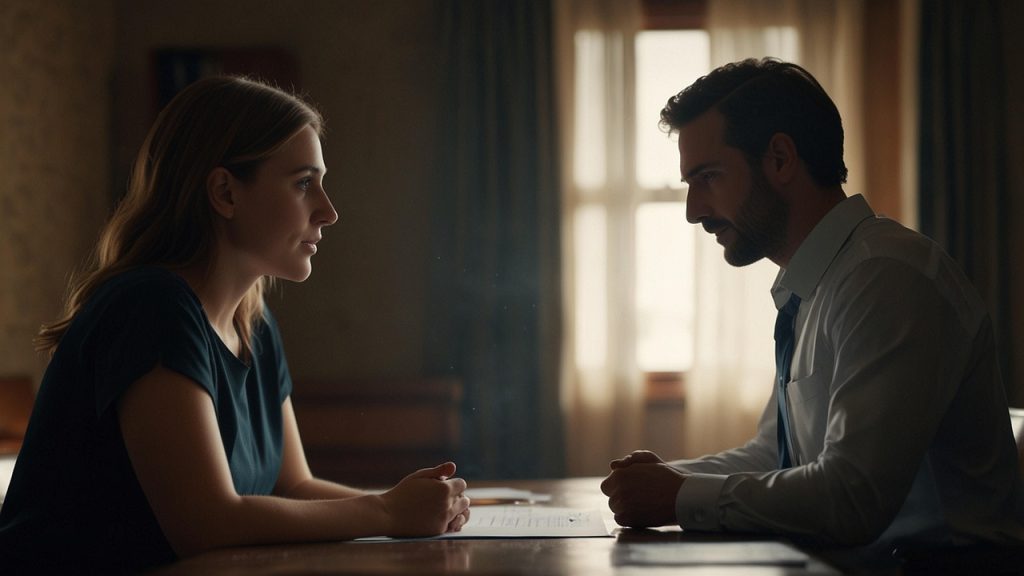 Personas revisando herencia en Cataluña